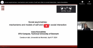 Read more about the article Social asymmetries: mechanisms and models of self and other in social interaction | Prof. Ivana Konvalinka – Technical University of Denmark